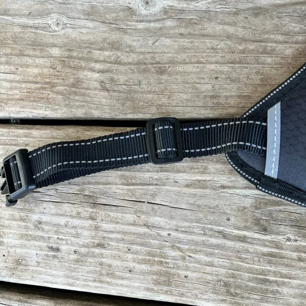 TIANYAO size M-L, no tug, soft reflective outdoor adjustable dog harness